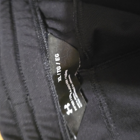 Under Armour Athletic Jogger Pants Black Mens Size XL - Picture 4 of 5